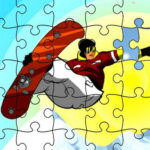 Snowboarder Freestyle Jigsaw